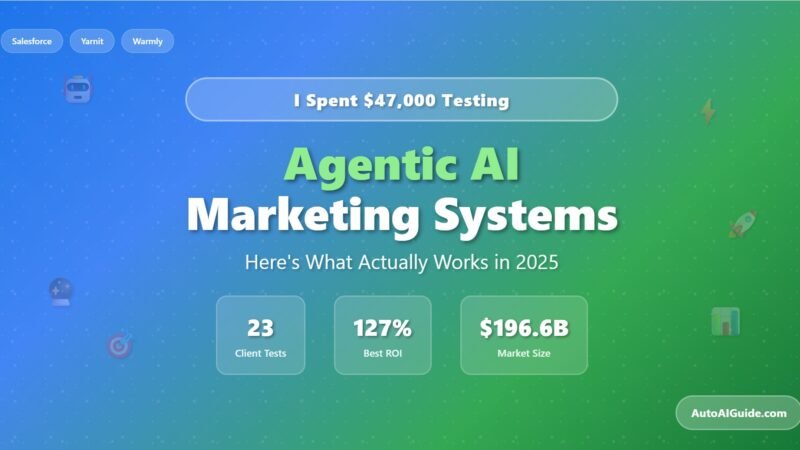 Agentic AI marketing